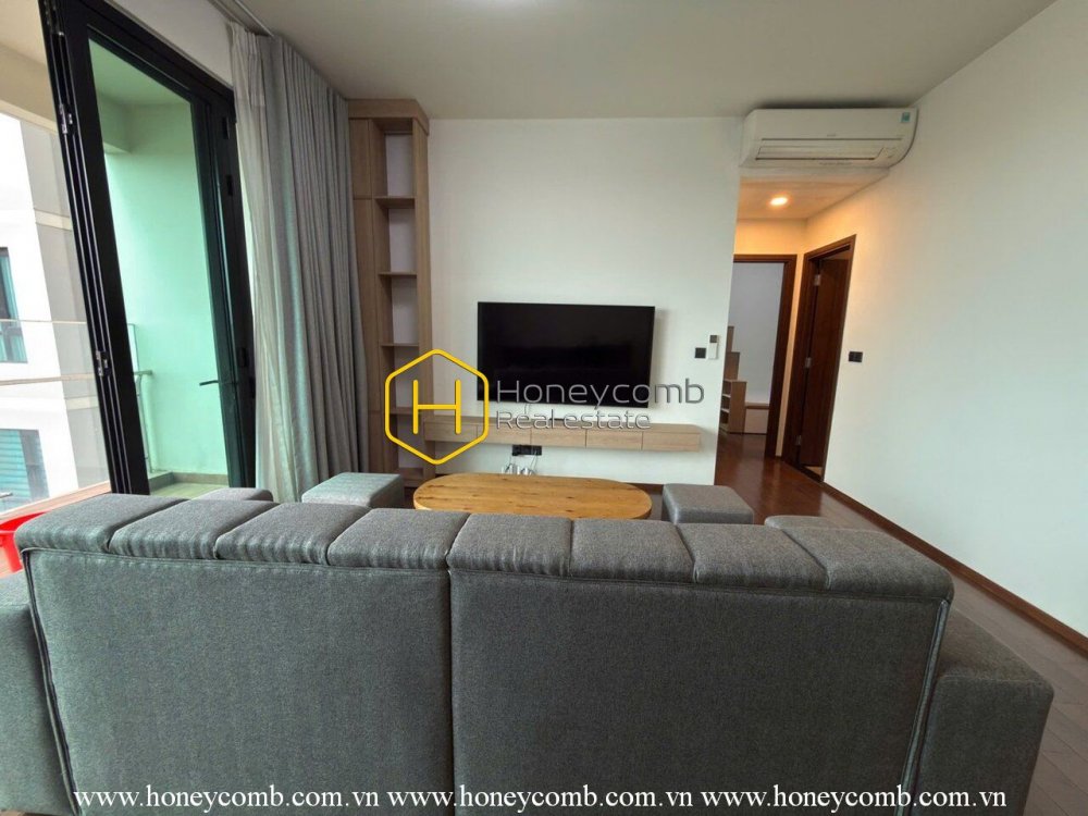 Tự do thể hiện phong cách cá nhân của bạn với căn hộ D ' Edge đầy đủ nội thất có tông màu sáng và không gian rộng