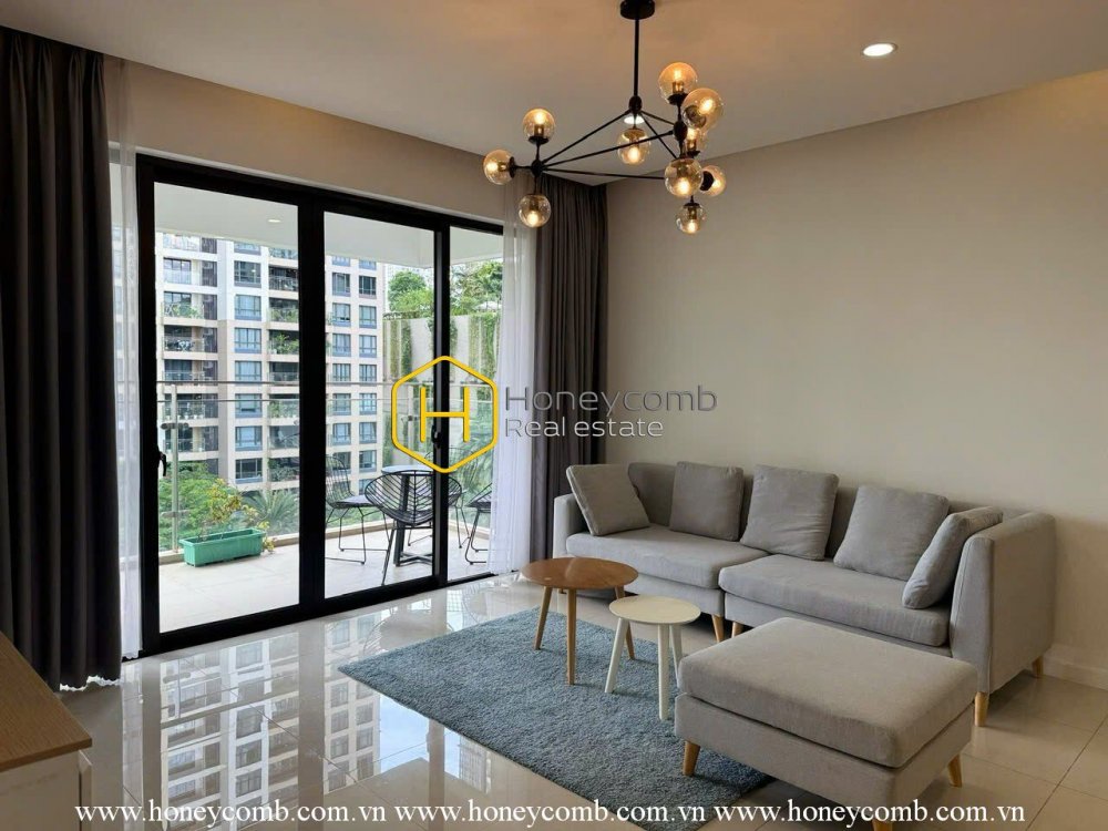 Cho thuê căn hộ 3 phòng ngủ với tầm nhìn đẹp tại The Estella Heights