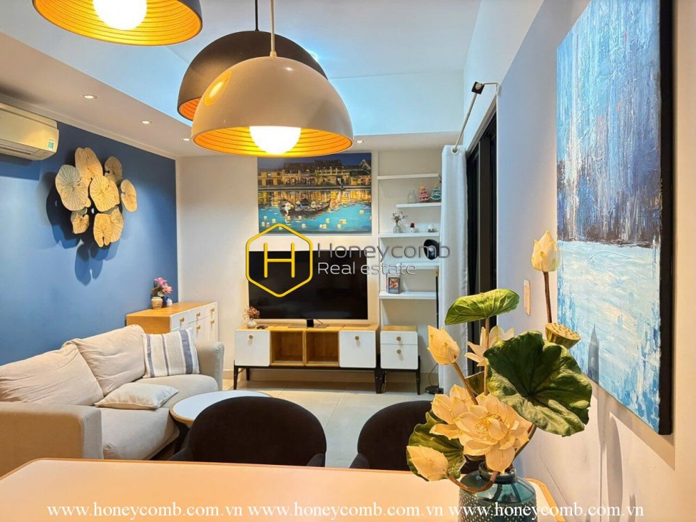 Bright elegant apartment with 2 bedrooms in Masteri Thao Dien