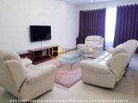 Exquisite apartment with minimalist style in Saigon Pearl