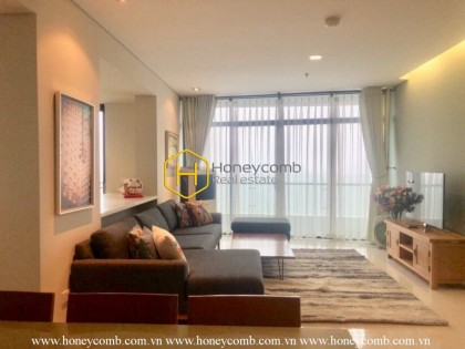 City Garden three beds apartment city view for rent