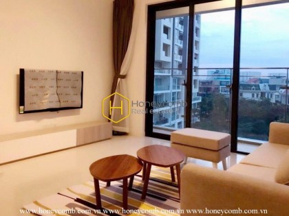 Căn hộ đẹp với nội thất mộc mạc cho thuê ở Estella Heights