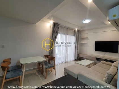 Two bedrooms aparmtment for rent with river view in Masteri Thao Dien