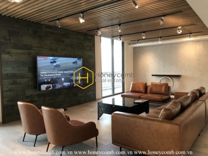 Khám phá vẻ đẹp của sự sang trọng trong căn hộ penthouse ở Masteri Thao Dien