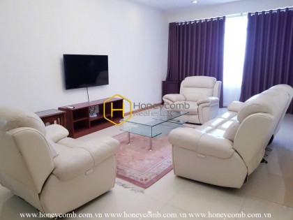 Exquisite apartment with minimalist style in Saigon Pearl