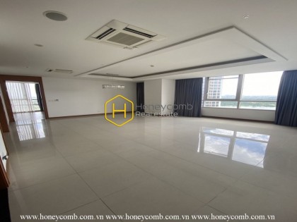 Căn hộ không nội thất rộng rãi và thoáng đãng đang chờ bạn đến trang hoàng ở XI RIVERVIEW PALACE
