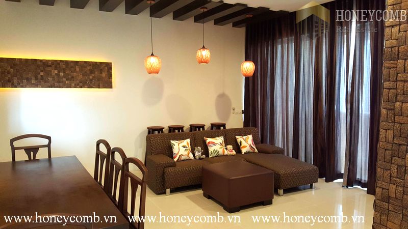 Căn hộ 2 phòng ngủ tại The Estella với thiết kế nội thất phương Tây cho thuê