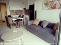 One bedroom apartment with pool view and new furniture in Masteri Thao Dienfor rent