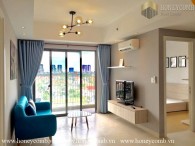 Great! Two bedrooms apartment at low floor in Masteri Thao Dien for rent