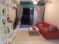 Two bedrooms apartment with great view for rent in Masteri Thao Dien