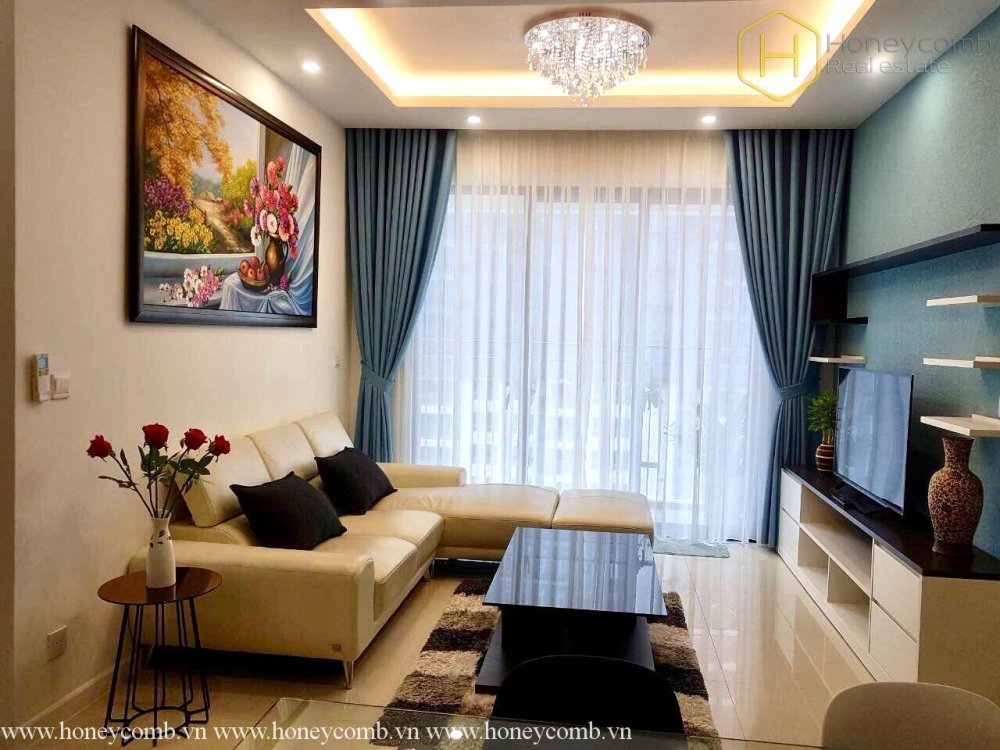 Căn hộ 2 phòng ngủ nội thất siêu đẹp cho thuê ở Estella Heights