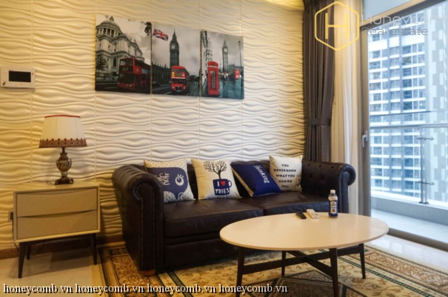 Căn hộ nội thất sang trọng với 3 phòng ngủ cho thuê tại Vinhomes Central Park