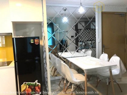 Simple 2 beds apartment with city view in Masteri Thao Dien