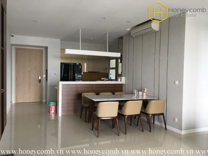 Cho thuê căn hộ 3 phòng ngủ thiêt kế hiện đại tại Estella Heights