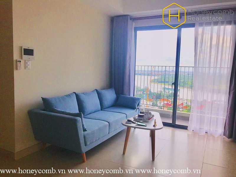 Căn hộ 3 phòng ngủ tại Masteri Thảo Điền cho thuê với tầm nhìn ra sông