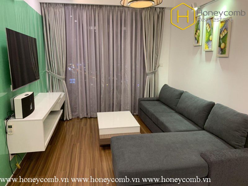 Tuyệt vời! Đây là một căn hộ đầy màu sắc và hiện đại với 2 phòng ngủ tại Thảo Điền Pearl cho thuê