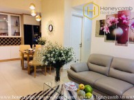 Nice spacious 2 bedrooms apartment in Masteri Thao Dien for rent