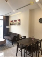 Perfect interior with 2 bedrooms apartment in vinhomes Central Park for rent