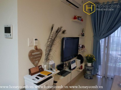 The 2 bedrooms-apartment with tropical style in Masteri Thao Dien 
