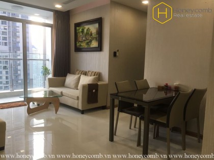 The 2 bedrooms-apartment with rustic style in Vinhomes Central Park 