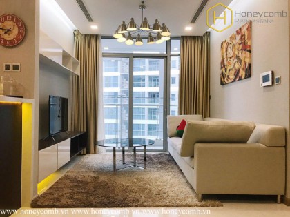 Căn hộ 2 phòng ngủ hiện đại đang chờ người thuê tại Vinhomes Central Park