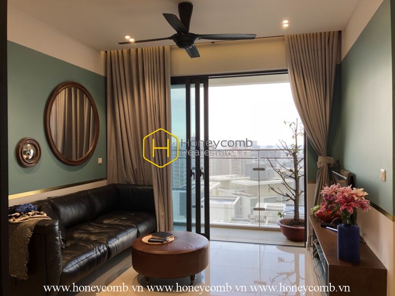 Cho thuê căn hộ 2 phòng ngủ với thiết kế nội thất hiện đại tại Estella Heights