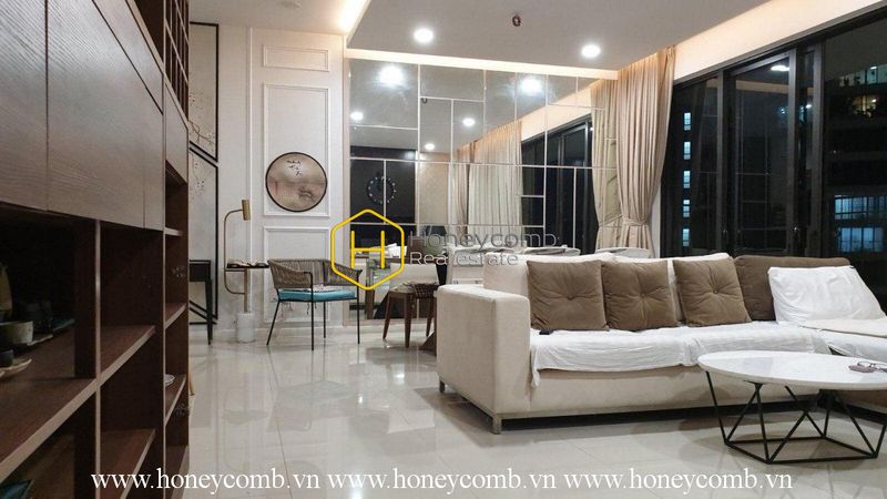 Pha trộn giữa sự lộng lẫy và sang trọng để tạo ra căn hộ này tại Estella Heights