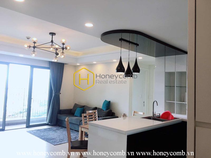 Căn hộ thiết kế tối giản tại Masteri Thao Dien cho thuê