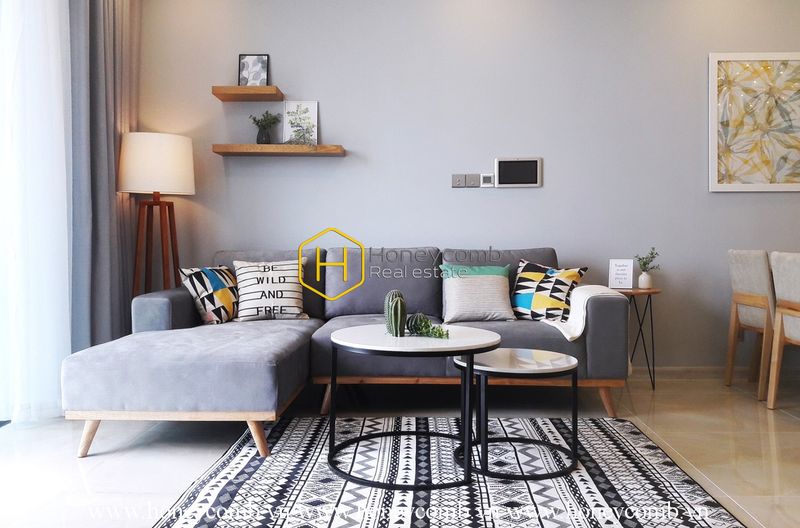 Tận hưởng 1 buổi sáng trong lành bên sông cùng căn hộ rực rỡ này ở Vinhomes Golden River