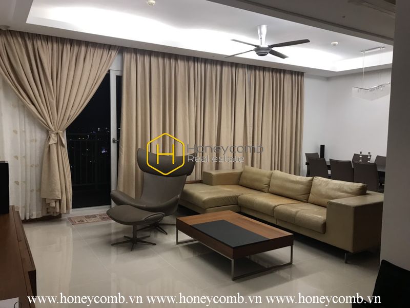 The 3 bedrooms-apartment with extraordinary view from XI Riverview Palace