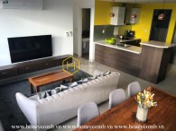 Căn hộ 3 phòng ngủ hoài cổ tại Masteri Thao Dien cho thuê