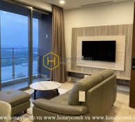 Unique style apartment with mysterious dark tone background for rent in Nassim
