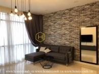 Such a great decoration of transitional design! Apartment for rent in Nassim Thao Dien