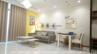 Simple decorated with 1 bedroom apartment in Vinhomes Central Park for rent