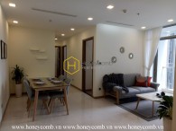 Căn hộ thiết kế tân thời cùng nội thất tông màu trung tính cho thuê tại Vinhomes Central Park