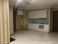 Shiny & Unfurnished apartment for rent in Vinhomes Central Park