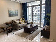 Vinhomes Central Park apartment - Retro Chic style , cute ornament and elegant tone