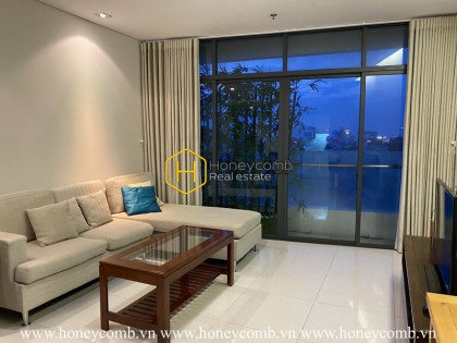 The City Garden apartment with interfusion of minimalist and rustic styles ! Now for rent !