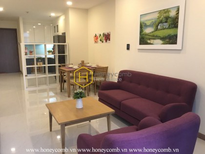 This modern life is waiting for you in this stunning apartment – Now for rent in Vinhomes Central Park