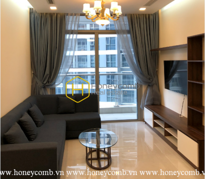 What a fascinating design ! Don't pass this beautiful apartment in Vinhomes Central Park