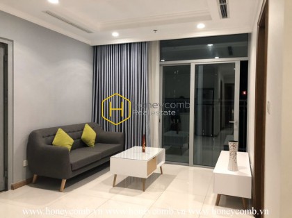 Exquisite apartment with beautiful minimalist style in Vinhomes Central Park for rent