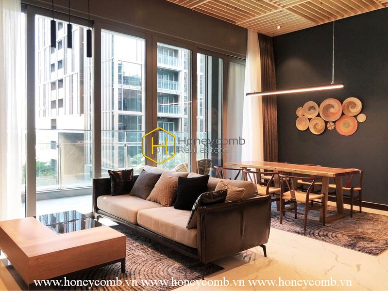 Cho thuê căn hộ Empire City độc đáo với các không gian mang sắc màu sáng tạo riêng