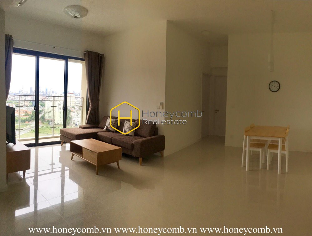 Căn hộ 2 phòng ngủ nội thất đầy đủ cho thuê ở Estella heights