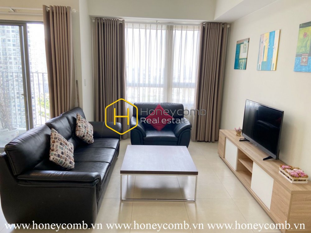 Căn hộ 2 phòng ngủ với nội thất mới tại Masteri Thảo Điền cho thuê
