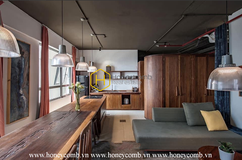 Ấn tượng với thiết kế Retro Vintage trong căn hộ Masteri Thao Dien