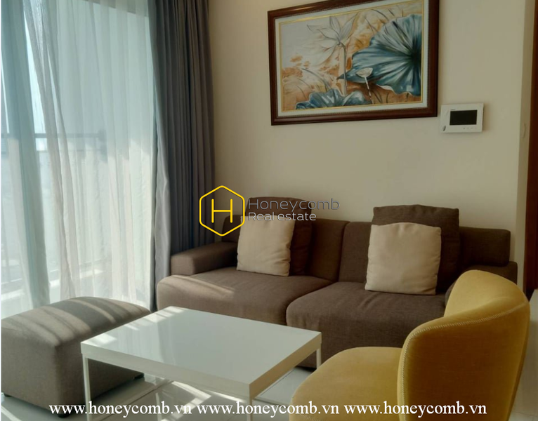 Cho thuê căn hộ có họa tiết trẻ trung và đầy sắc màu trong  Vinhomes Central Park