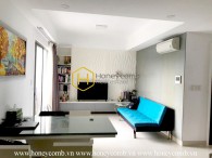 Two bedrooms apartment at low floor in Masteri Thao Dien for rent