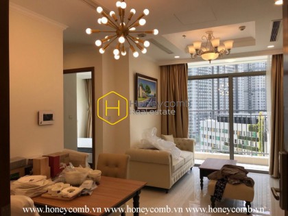 Ấn tượng với bố cục tối màu trong căn hộ Vinhomes Central Park