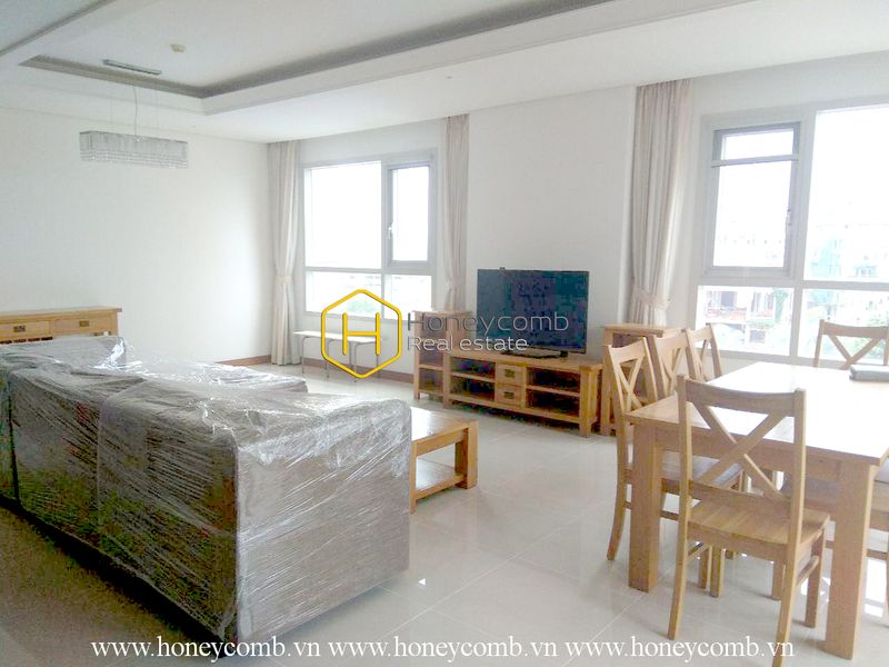 Fully furnished with 3 bedroom for rent in Xi Riverview Palace