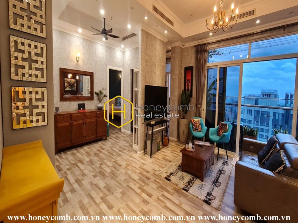 Căn hộ 3 phòng ngủ tuyệt vời với tầm nhìn tuyệt hảo cho thuê tại Vinhomes Central Park